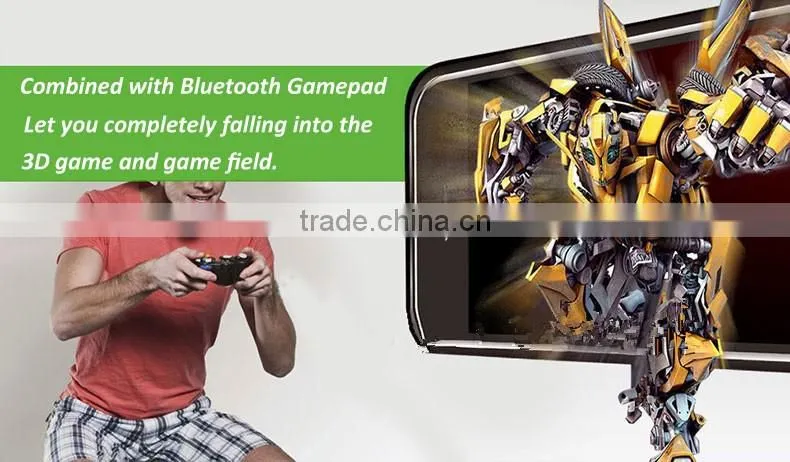 2016 Best product vr box 3d glasses virtual reality headset with remote controller/Gamepad for smartphone