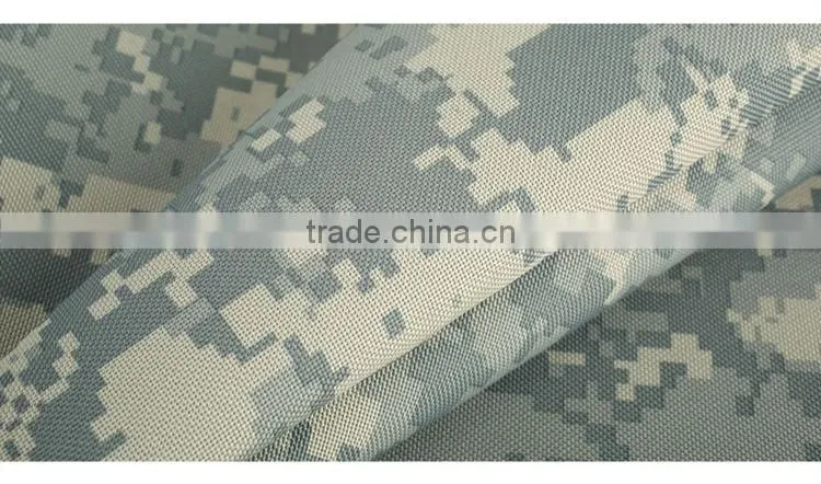 Polyester fabric,100% Polyester Material and Woven Technics Snow Camouflage Fabric