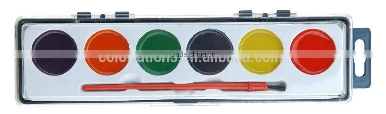 semi dry watercolor paint set