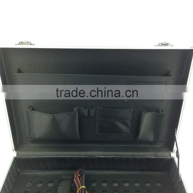 professional multi-funcation aluminum laptop case with customized surface materials