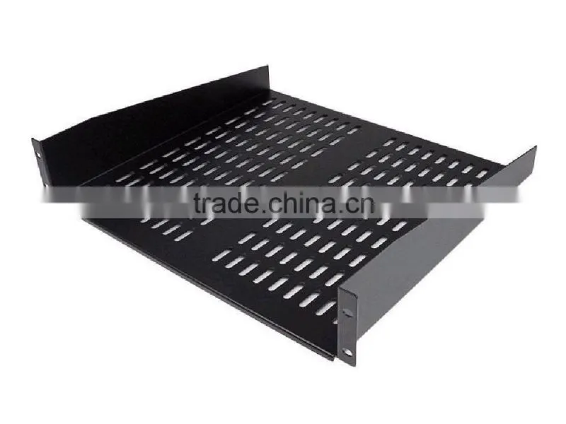 Professional Adjustable Rack Mount Metal Server Shelf Shelves Rail Rails 1U