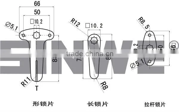 black zinc electrical door panel electromechanical lock
