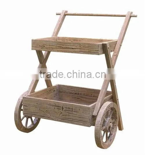 LEAFFY- Decorative wagon Planter