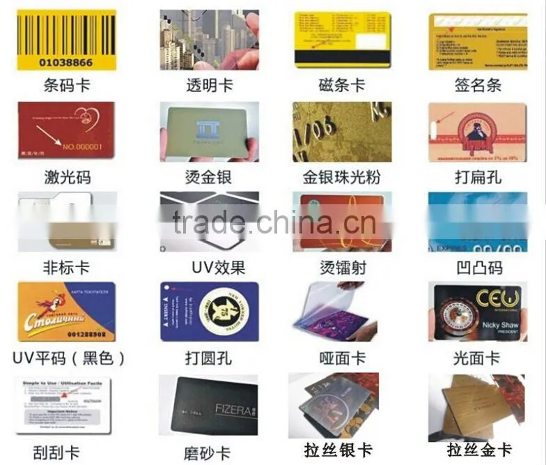 Cr80 size blank rfid blocking card with cheap price