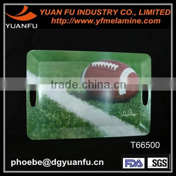 Modern design melamine tableware serving trays