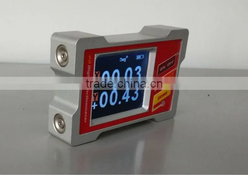 Digital Protractor Inclinometer With Alarm Value Setting From Shenzhen Factory
