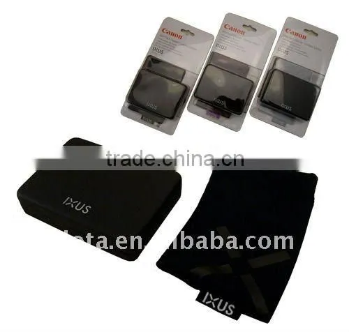 black digital camera case
