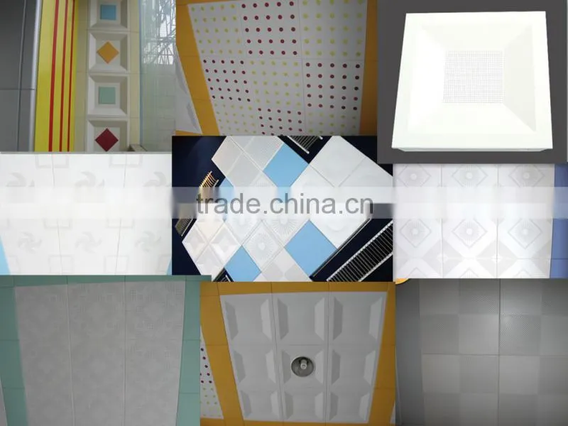 Well-shape metal suspended decoration design material/Ceiling three-dimensiona