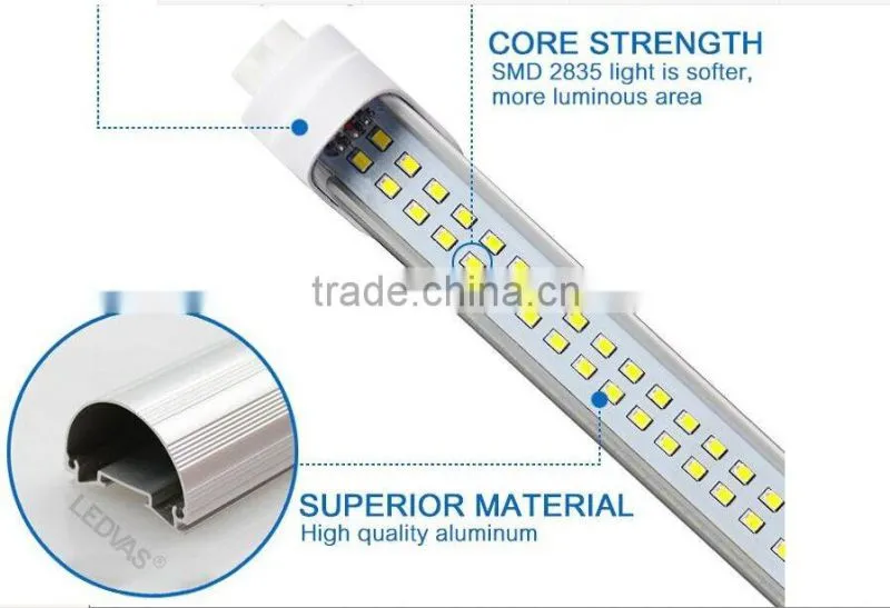 P9 Alphogo compatible with conventional ballast and starter LED tube 4 feet T8 22w led tube
