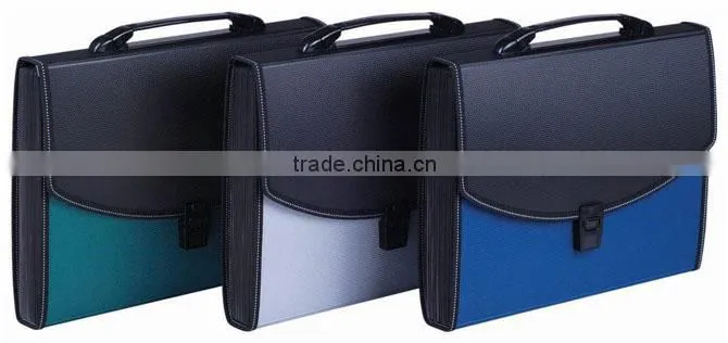 Lock expanding file tote for business