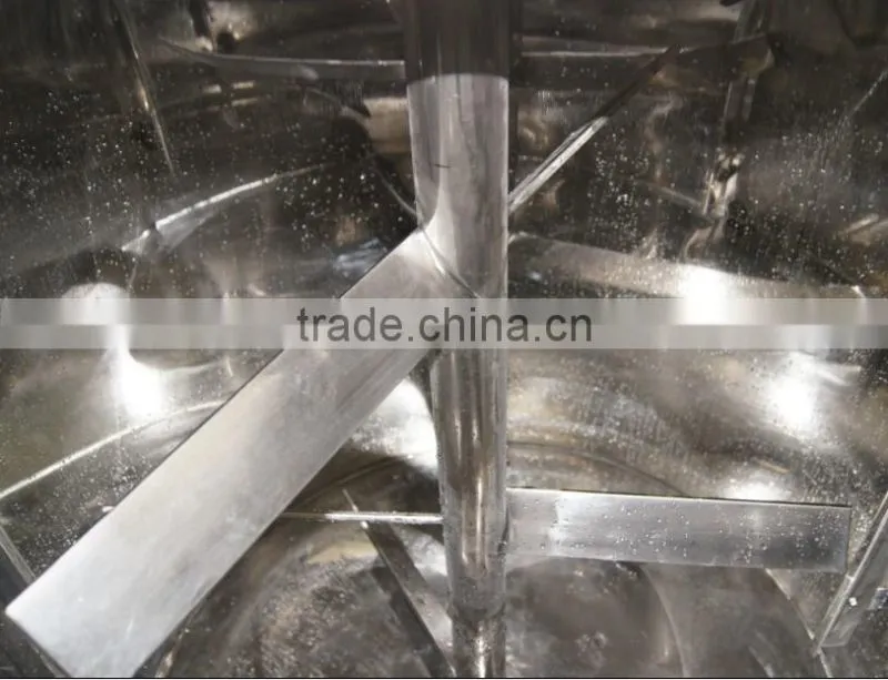 Guangzhou 100L Shampo Mixer,Liquid /shampoo making equipment manufacture