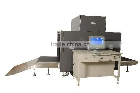 Safety Security airport security baggage scanners alarm by sounds and light when conform to condition.