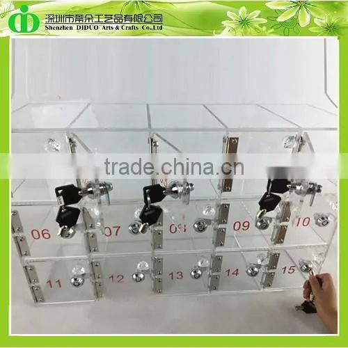 DDC-C043 Trade Assurance Acrylic Cellphone Storage Cabinet