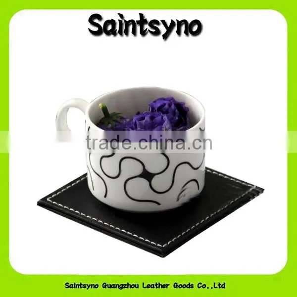 13004 Can be custom-made cup leather coaster