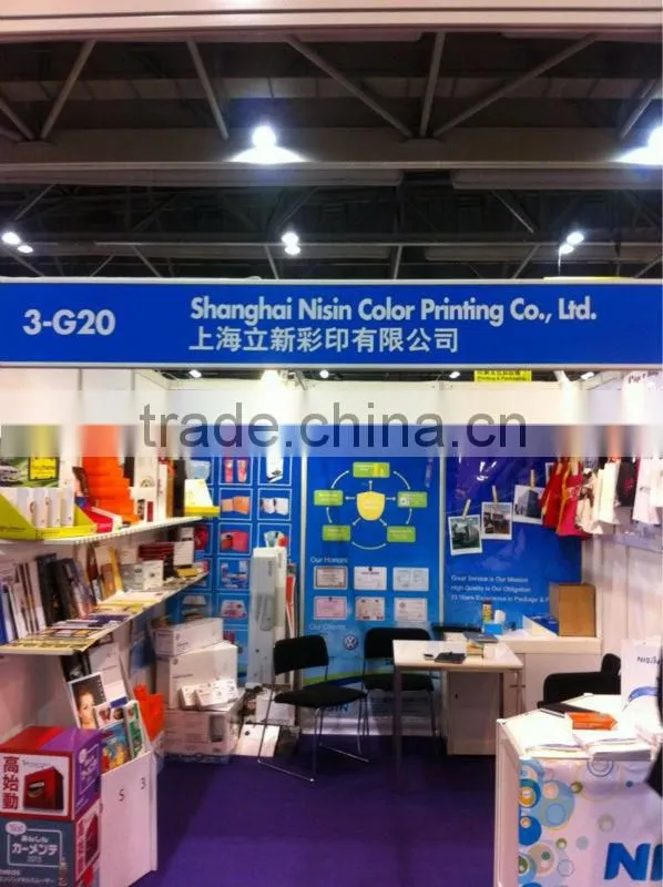 ice-snow blue colour carton box for fragile merchandise