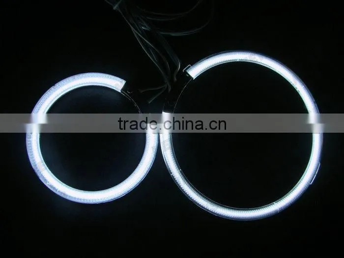 12V CCFL angel eyes one set 4rings 2inverters 95mm& 125mm angel eyes for projector lens for Golf 5 car headlights