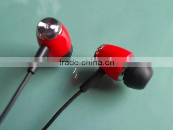Novelty new10mm wire inear earphones & headsets canal earbud