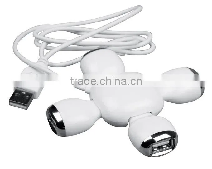 MINI hub USB2.0 usb 2.0 4 port usb hub for Laptop PC computer OEM/ODM gift factory offer