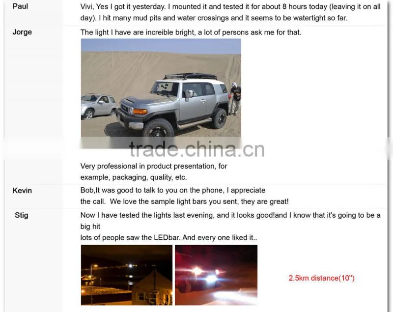 Aurora ISO9001 2'' amber work light jeep wrangler