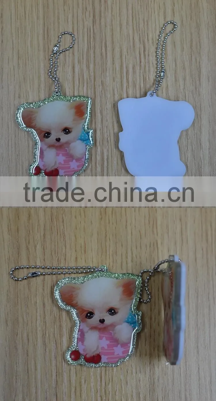 Acrylic Liquid Keychain, Custom Anime Acrylic Keychain
