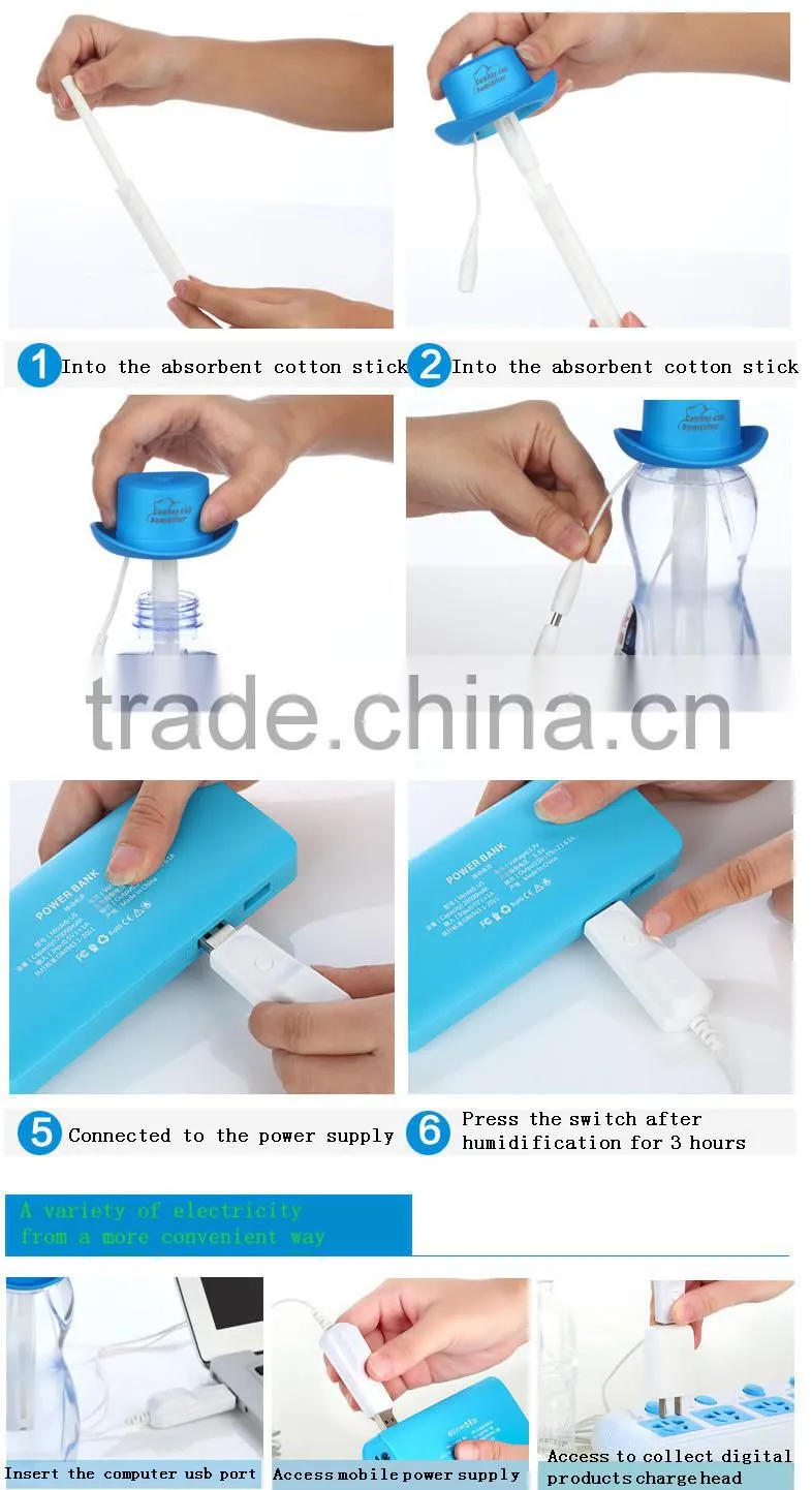 Hot sale usb portable air freshen humidifier