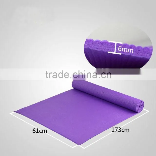 hot sale yoga mat OEM manufacture natural rubber material for lady training yoga
