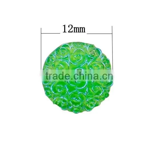 latest fashion artificial wholesale cheap hotfix beads resin stone for crafts