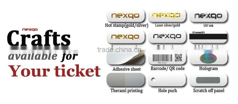 Low cost rfid tickets for walmart supermarket