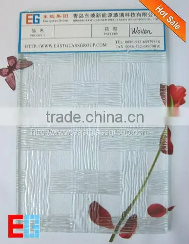 clear pattern glass ; diamond patterned glass