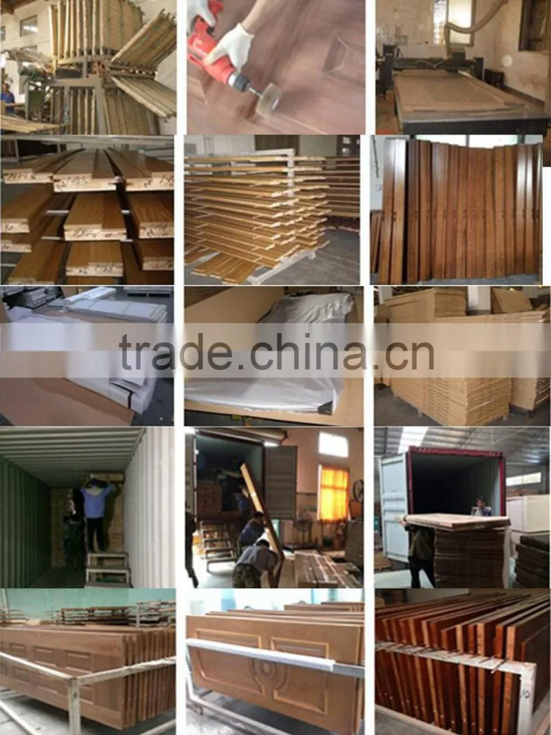 Low price single wooden door design making machine for bathroom