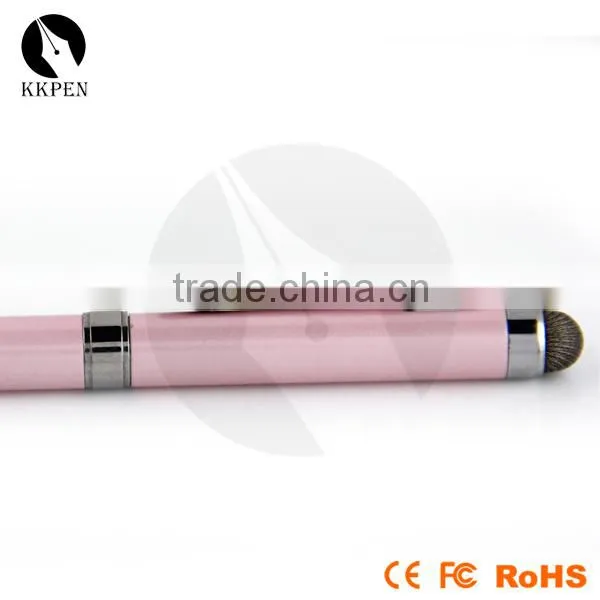 KKPEN Slim 2 In 1 Metal Stylus Touch Pen Multi-color cheap promotional metal ballpoint pens