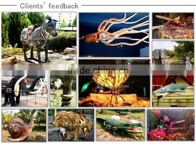 My-dino outdoor playground large park animal sculpture