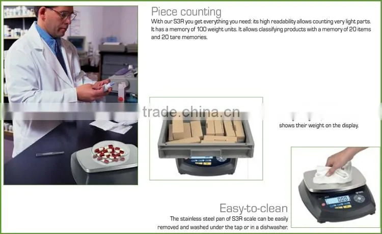S3R-6KD LCD Display Digital Balance Scale