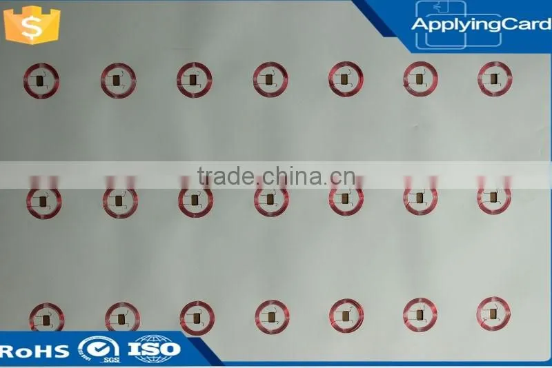 China manufacturer competitive price rfid inlay with chip
