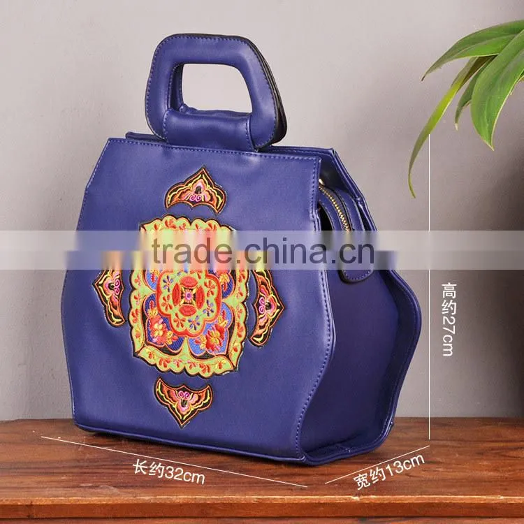 China embroidery original national handbag big bulk women handbag