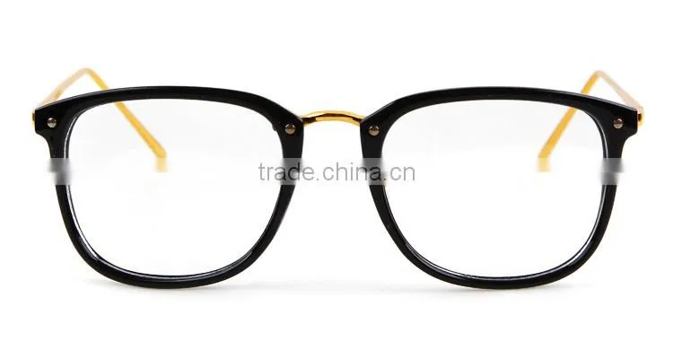 Alibaba's most stylish new mode essential gold metallic frames eyewear
