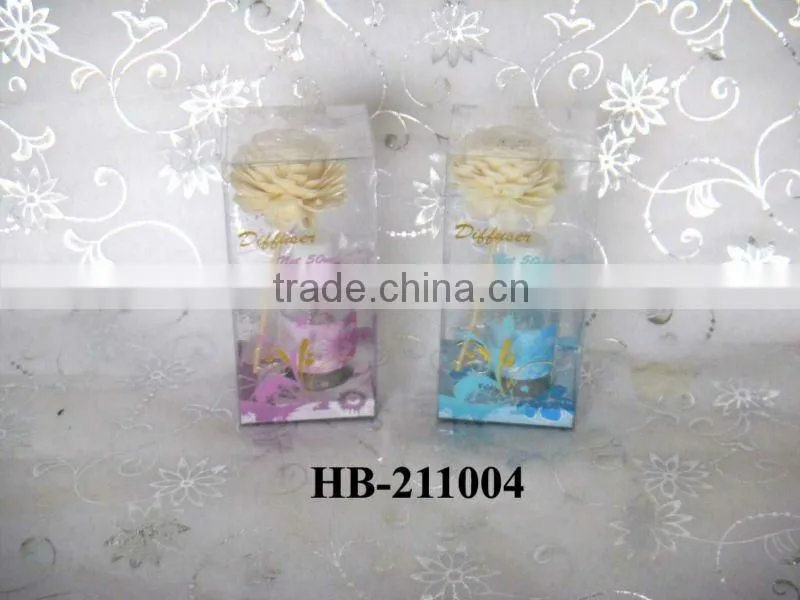 rattan reed diffuser with rattan sticks gift set