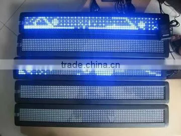2016 Shenzhen manufacturer 7*80dots P7.62mm bus led display board