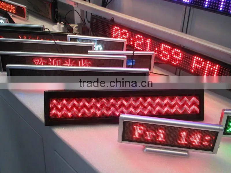 2014Hot alibaba express innovative mini led number display rs232