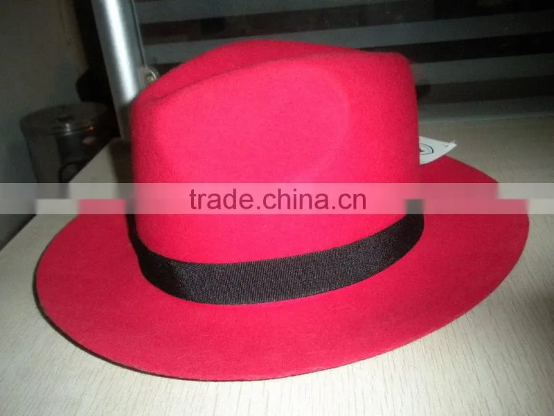 wool mens headwear fedora hat