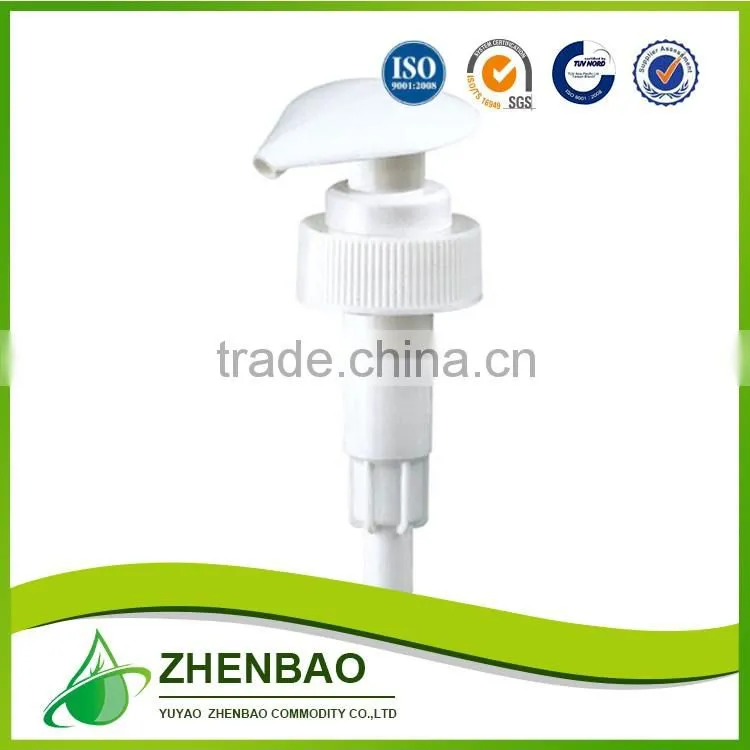 Proper price top quality lotion pump for shampoo hand soap 32/410 42/410 from Zhenbao factory