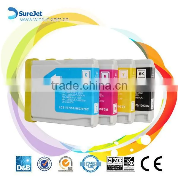 New! China factory price high quality LC long refillable cartridge compatible for Brother Series LC 563/565/567