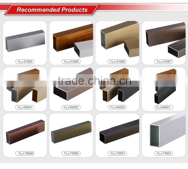 Aluminium profile sliding wardrobe door china manufacturer