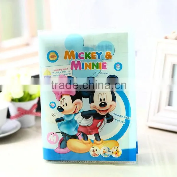 2016 free sample promotional YiWu custom removable book cover
