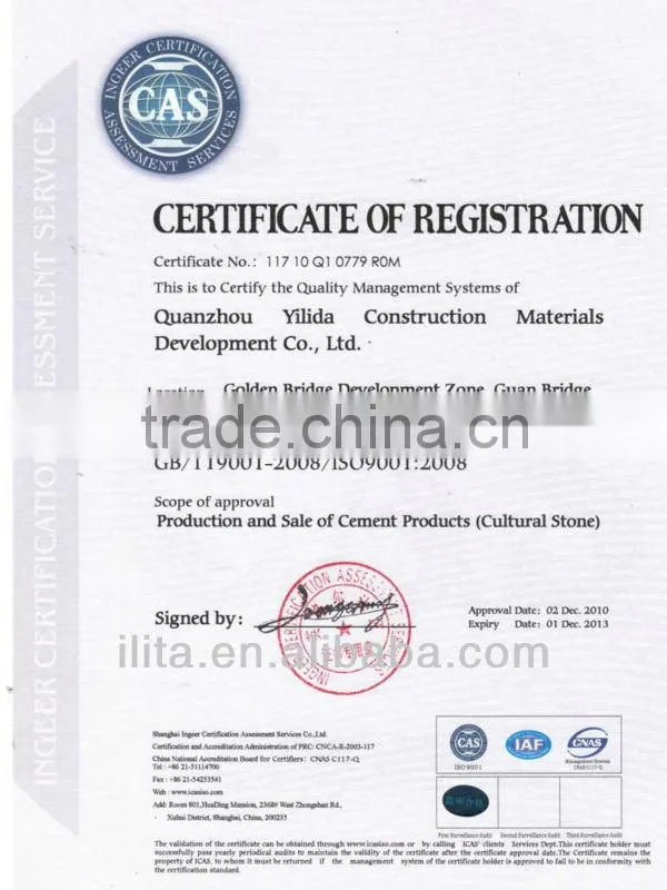 Decoration Building Material Artificial Culture Wooden Stone