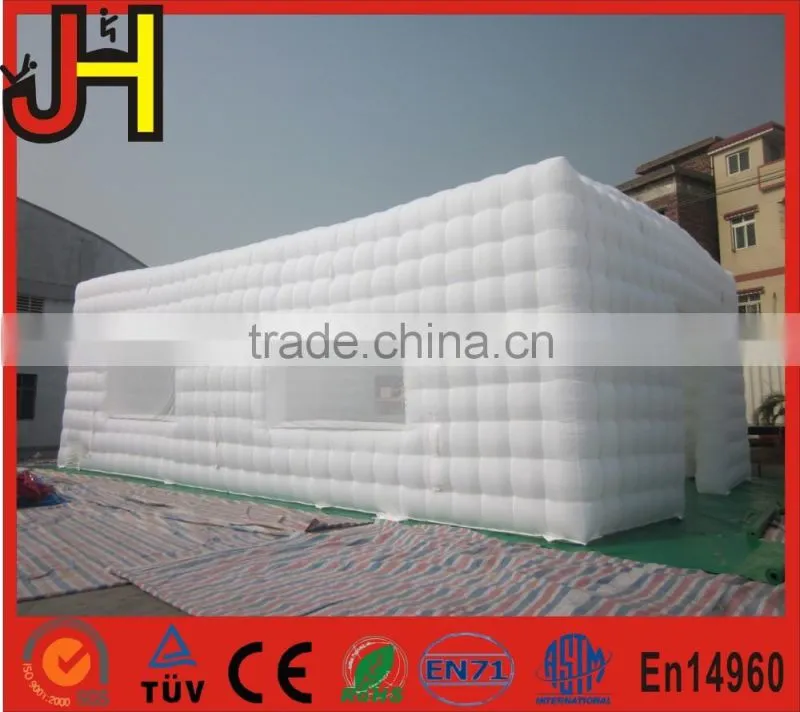 Best PVC tarpaulin inflatable cube party tent/Inflatable cube wedding tent