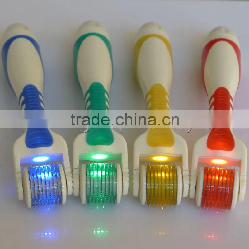 micro current roller photon therapy dermaroller cosmetic roller