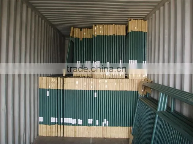 Hot Dipped Galvainzed Powder Coated Chain Link Fence Panels