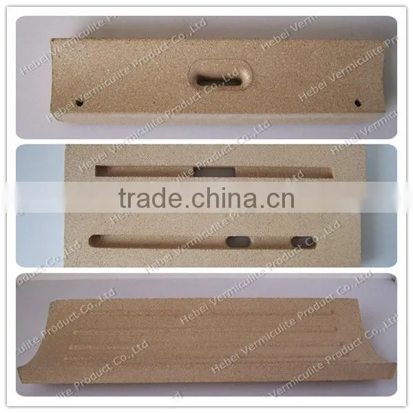 Fireproof A1Grade Vermiculite Fire Bricks Vermiculite Bricks In Stove