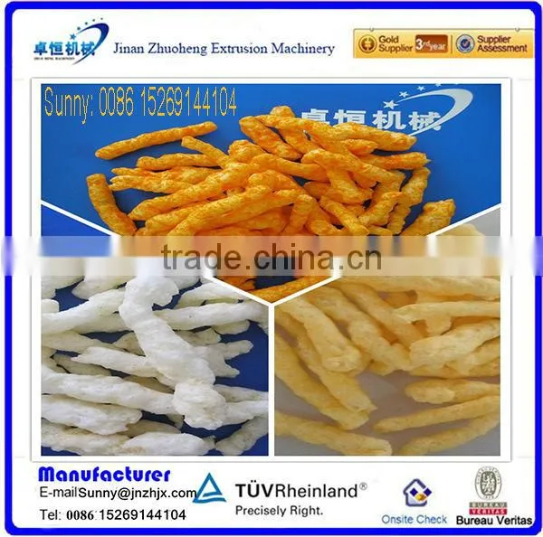Automatic crunchy nik naks snacks making machine